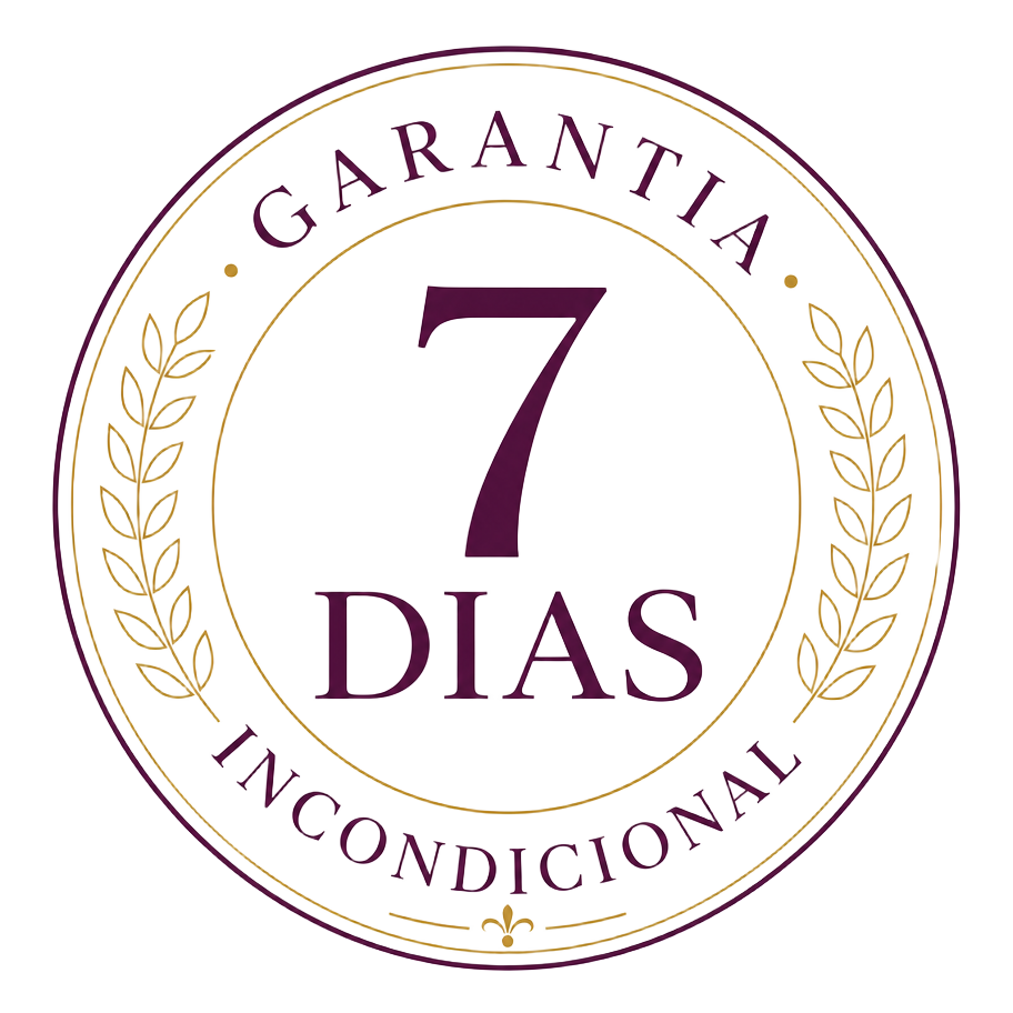 Selo de garantia incondicional de 7 dias